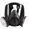 6800 máscara antigás de respirador de cara completa para pulverización de pintura