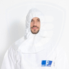 Gorro de astronauta desechable de precio barato sin máscara para seguridad personal