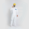 Certificado CE En 14126 1149 Tipo 3 4 5 6 Overol de trabajo protector impermeable microporoso/SMS desechable Cat3