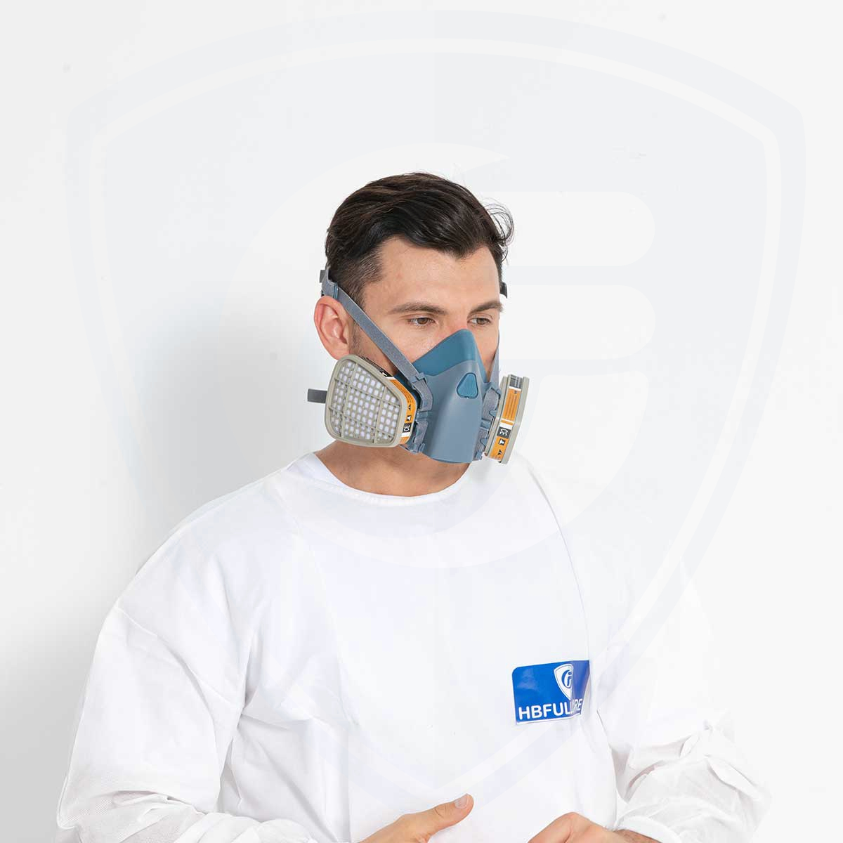 Respirador reutilizable 7502 para gases químicos de pintura en aerosol de asbesto
